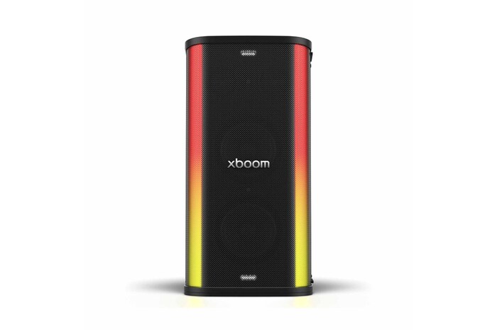 front view with lighting on